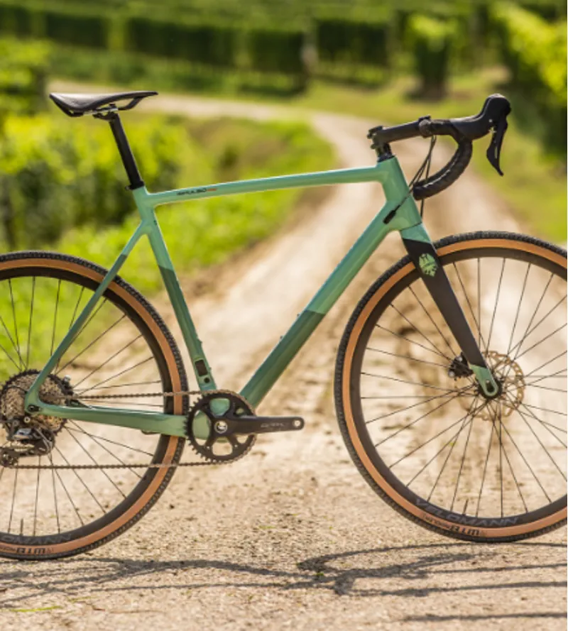 Bianchi Impulso Pro GRX600 Gravel Bike in Aquamarine and Celeste 2023-4